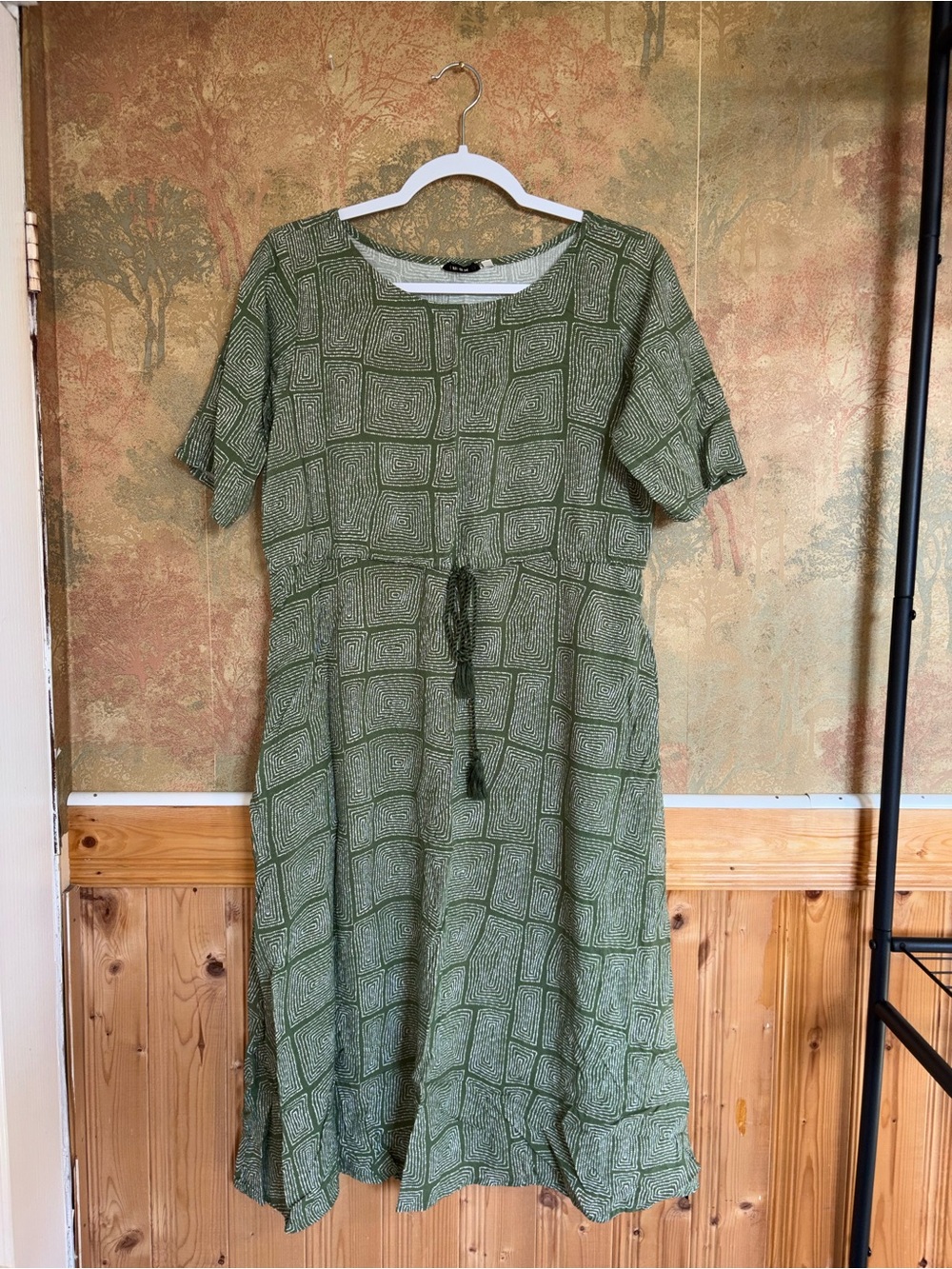 Max | Green Printed Dress